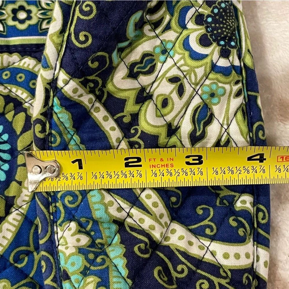 Vera Bradley Rhythm & Blues Crossbody Multicolour Paisley Shoulder Bag - Picture 15 of 16